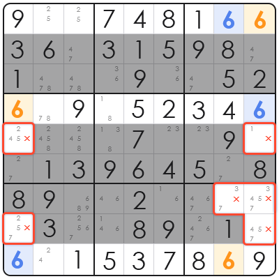 sudoku y wing